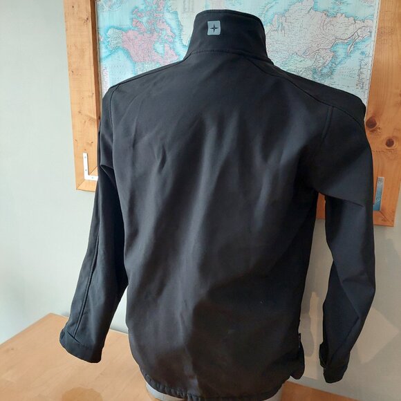 Mountain Warehouse Showerproof Black Zipped Jacket Black Men's Medium - Picture 7 of 15